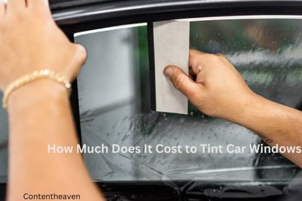 How Much Does It Cost to Tint Car Windows?