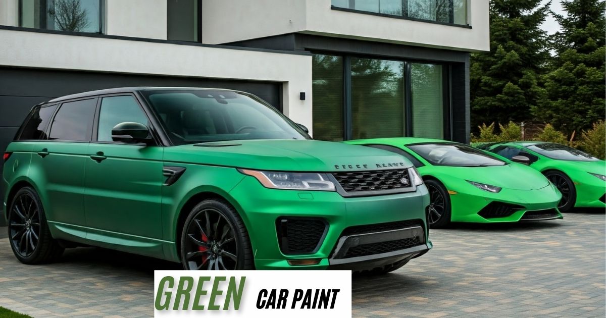 Green Car Paint