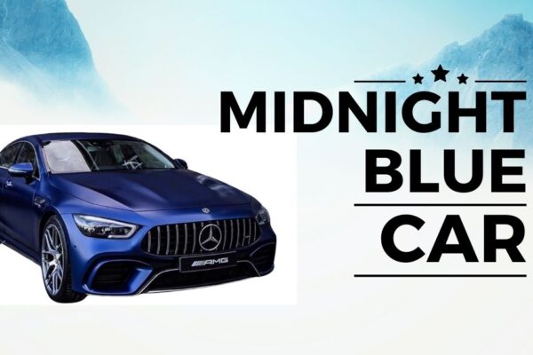 Midnight Blue Car