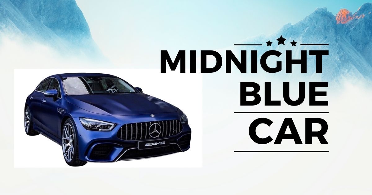 Midnight Blue Car